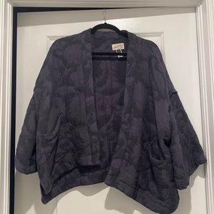Quilt textured jacket